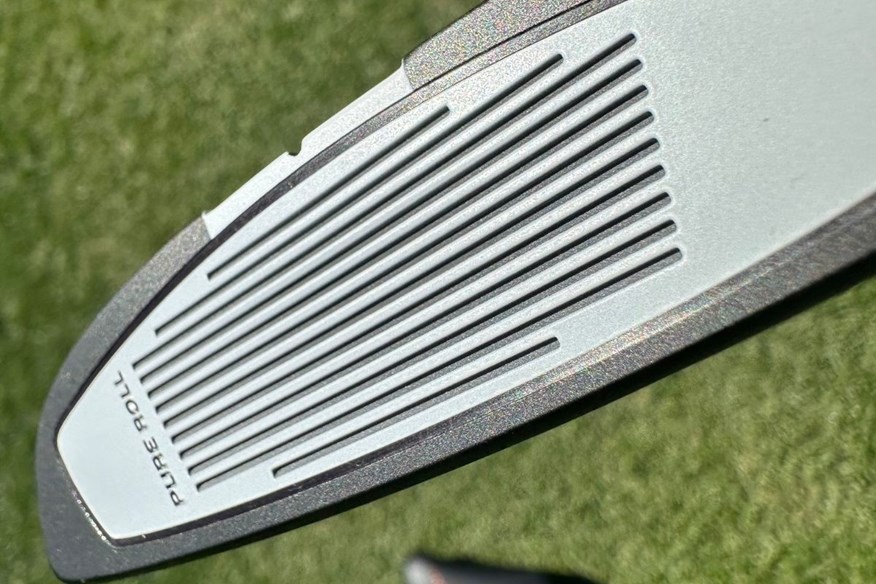 The TaylorMade Spider Tour putter has the best roll out of all the mallet putters in our 2025 test